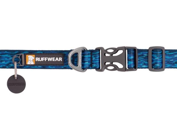Ruffwear Flat Out Collar Oceanic Distortion Gr. S Ruffwear Flat Out Collar Oceanic Distortion Gr. S